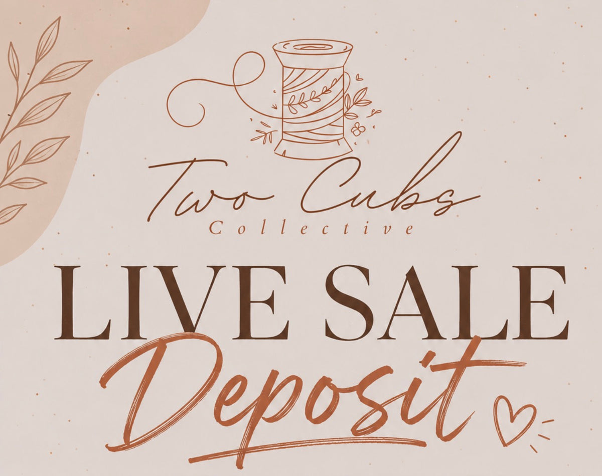Live Sale Deposit
