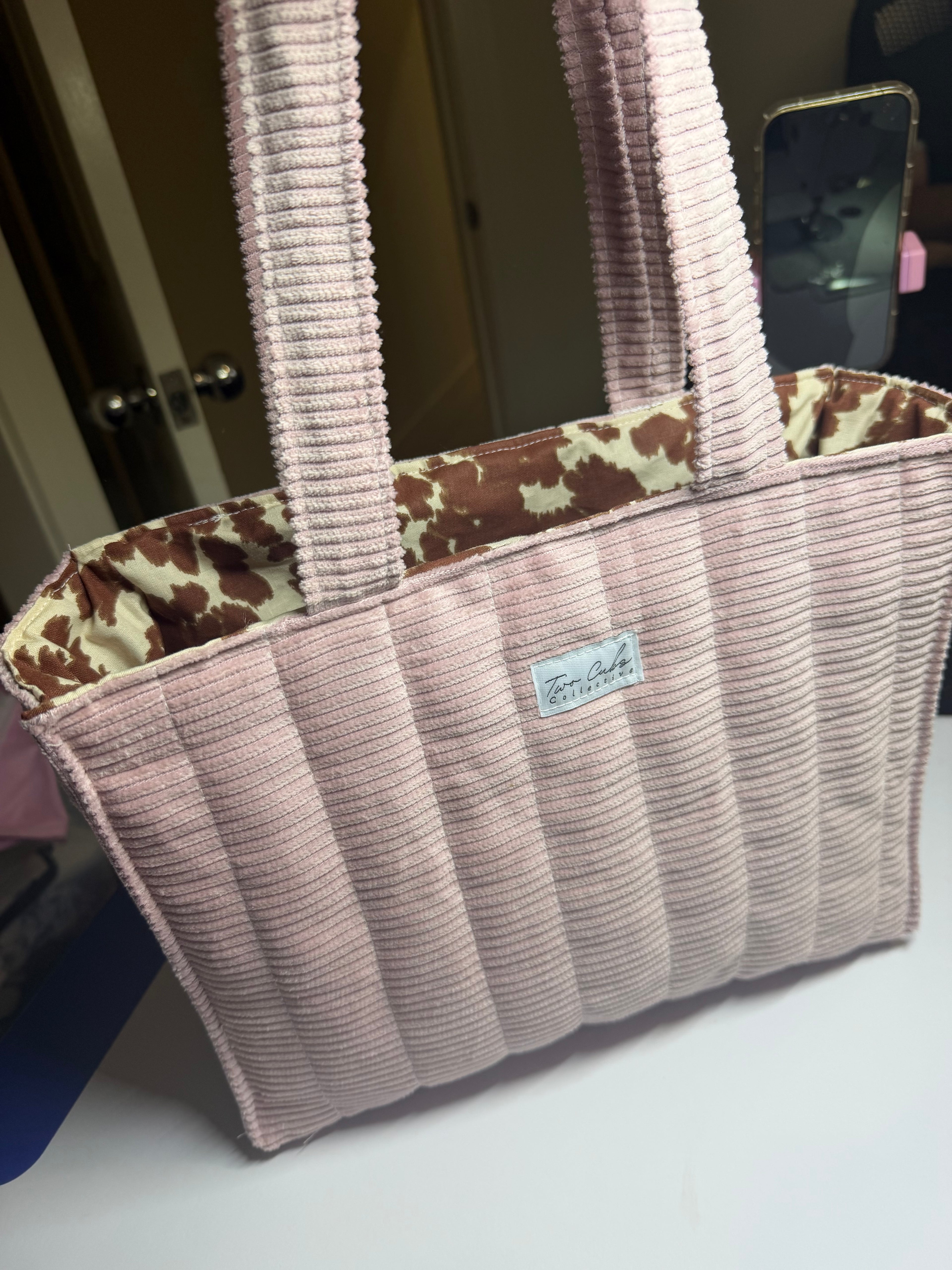 SADIE - Quilted Tote Bag